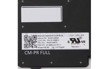Lenovo 5N20V44072 NB_KYB CMFL-CS20,BK-BL,PMX,UK