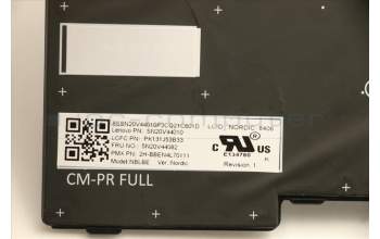 Lenovo 5N20V44082 NB_KYB CMFL-CS20,BK-BL,PMX,NORDIC