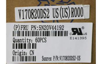 Lenovo 5N20V44192 NB_KYB CMFL-CS20,BK-BL,SRX,ENG