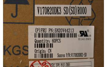 Lenovo 5N20V44213 Keyboard Internal, Swedish/Finnish, Black, Backlight, UK