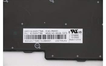 Lenovo 5N20V77992 NB_KYB CMNM-CS20,BK-NBL,CHY,THAI