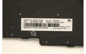 Lenovo 5N20V77998 NB_KYB CMNM-CS20,BK-NBL,CHY,CZE/SLK