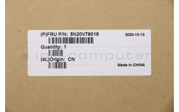 Lenovo 5N20V78018 NB_KYB CMNM-CS20,BK-BL,CHY,RUS