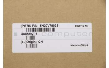 Lenovo 5N20V78025 NB_KYB CMNM-CS20,BK-BL,CHY,JPN