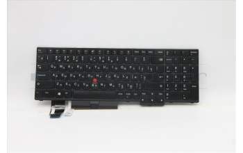 Lenovo 5N20V78054 Keyboard Internal, Russian, Non-Backlight, Black, w/Number, US