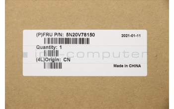 Lenovo 5N20V78150 NB_KYB CMNM-CS20,BK-NBL,PXM,BEL