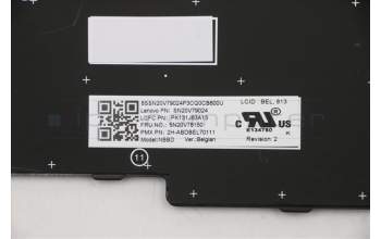 Lenovo 5N20V78150 NB_KYB CMNM-CS20,BK-NBL,PXM,BEL