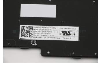 Lenovo 5N20V78177 NB_KYB CMNM-CS20,BK-NBL,PXM,FRA/ENG