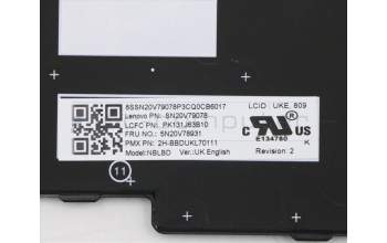 Lenovo 5N20V78931 NB_KYB CMNM-CS20,BK-BL,PMX,UK