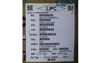 Lenovo 5N20W67656 NB_KYB CS20L FULL KBD CHY,NBL,B,BRL