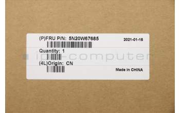 Lenovo 5N20W67685 NB_KYB CS20L FULL KBD CHY,NBL,B,FRA/ENG