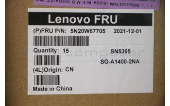 Lenovo 5N20W67705 NB_KYB CS20L FULL KBD LTN,NBL,B,NOR
