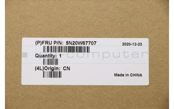 Lenovo 5N20W67707 NB_KYB CS20L FULL KBD LTN,NBL,B,RUS