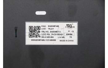 Lenovo 5N20W67711 NB_KYB CS20L FULL KBD LTN,NBL,B,TUR