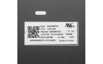 Lenovo 5N20W67723 NB_KYB CS20L FULL KBD LTN,NBL,B,CZE/SLK