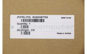 Lenovo 5N20W67793 NB_KYB CS20L FULL KBD CHY,BL,B,FRA/ENG