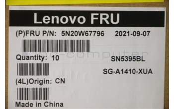 Lenovo 5N20W67796 NB_KYB CS20L FULL KBD LTN,BL,B,ENG