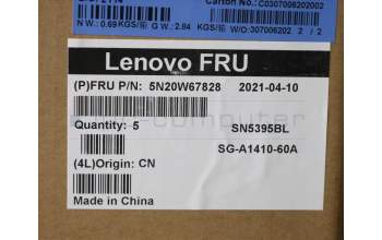 Lenovo 5N20W67828 NB_KYB CS20L FULL KBD LTN,BL,B,EST