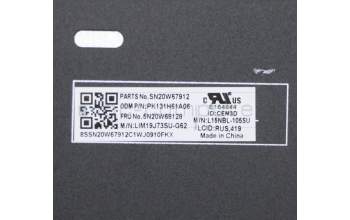 Lenovo 5N20W68128 NB_KYB CS20L NUM KBD CHY,NBL,B,RUS