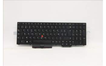 Lenovo 5N20W68151 Keyboard Internal, Belgian, Non-Backlight, w/Number, UK