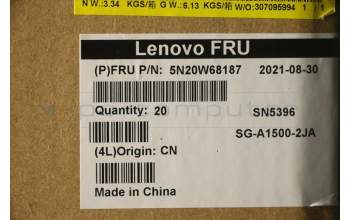 Lenovo 5N20W68187 NB_KYB CS20L NUM KBD LTN,NBL,B,BEL