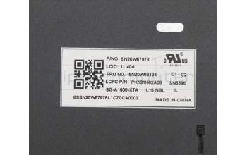 Lenovo 5N20W68194 Interne Tastatur, Hebräisch, Ohne_Hintergrundbeleuchtung, mit Ziffernblock