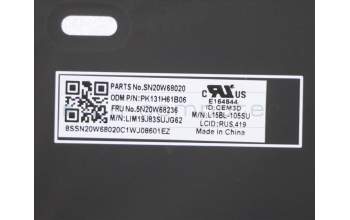 Lenovo 5N20W68236 NB_KYB CS20L NUM KBD CHY,BL,B,RUS