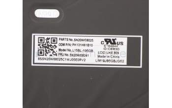 Lenovo 5N20W68241 NB_KYB CS20L NUM KBD CHY,BL,B,UK