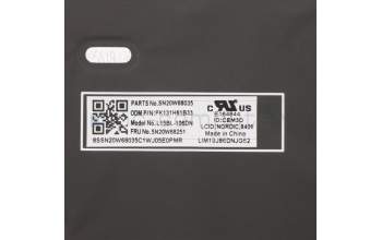 Lenovo 5N20W68251 NB_KYB CS20L NUM KBD CHY,BL,B,NORDIC