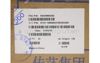 Lenovo 5N20W68260 Interne Tastatur, Bulgarisch, Hintergrundbeleuchtung, mit Ziffernblock