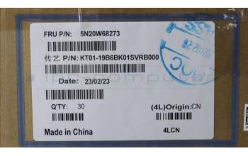 Lenovo 5N20W68273 NB_KYB CS20L NUM KBD TRI,BL,B,SLV