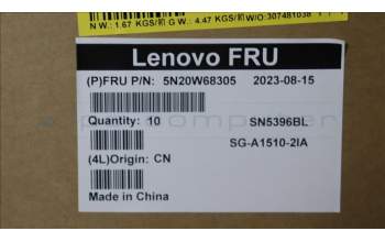 Lenovo 5N20W68305 NB_KYB CS20L NUM KBD LTN,BL,B,ITA