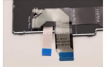 Lenovo 5N20X22779 Keyboard Internal, Bulgarian, Black, Non-Backlight, w/Number, UK