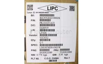 Lenovo 5N20X22806 NB_KYB TR(P) CS20 KBD CHY,NBL,BK,NORDIC