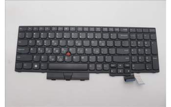 Lenovo 5N20X22820 Keyboard Internal, Greek, Black, Non-Backlight, w/Number, US