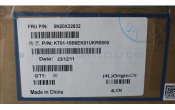 Lenovo 5N20X22832 NB_KYB TR(P) CS20 KBD TRI,NBL,BK,UK