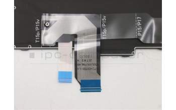 Lenovo 5N20X22888 Keyboard Internal, Danish, Backlight, Black, w/Number, UK