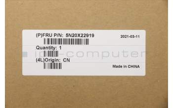 Lenovo 5N20X22919 NB_KYB TR(P) CS20 KBD TRI,BL,BK,LA SPA