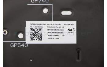 Lenovo 5N20X22941 NB_KYB TR(P) CS20 KBD TRI,BL,BK,EURO ENG