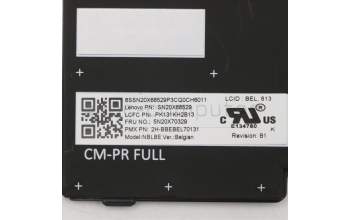 Lenovo 5N20X70329 NB_KYB CS20 FL-HC KBD PMX,BL,BK,BEL