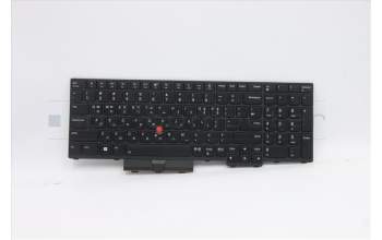 Lenovo 5N20Z74812 Keyboard Internal, Korean, Black, Backlight, w/Number, US