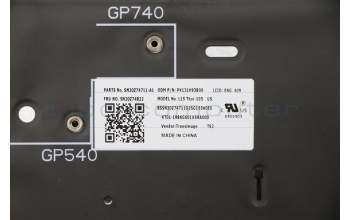 Lenovo 5N20Z74822 NB_KYB CS20 P NM KBD TRI,BL,BK,ENG