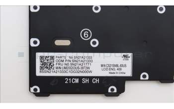 Lenovo 5N21A21771 NB_KYB CS21KBD SKTOP CHY,NBL,BK,ENG