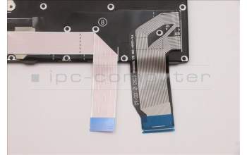 Lenovo 5N21A21812 Keyboard Internal, Brazil Portuguese, Black, Backlight, UK