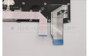 Lenovo 5N21A21818 Keyboard Internal, French, Black, Backlight, US