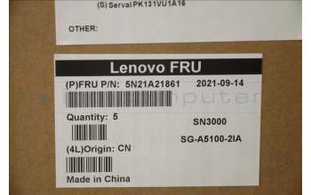 Lenovo 5N21A21861 Keyboard Internal, Italian, Black, Non-Backlight, UK