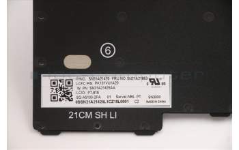 Lenovo 5N21A21863 Keyboard Internal, Portuguese, Black, Non-Backlight, UK