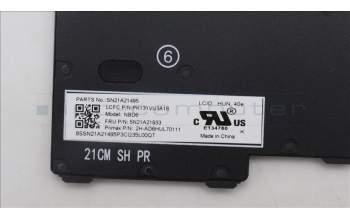 Lenovo 5N21A21933 NB_KYB CS21KBD SKTOP PMX,NBL,BK,HUN