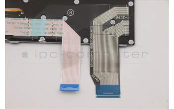 Lenovo 5N21A21963 Interne Tastatur, Belgisch, grau, Hintergrundbeleuchtung