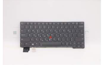 Lenovo 5N21A21969 Keyboard Internal, Greek, Grey, Backlight, US